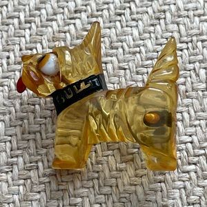 Bakelite Scottie Pin